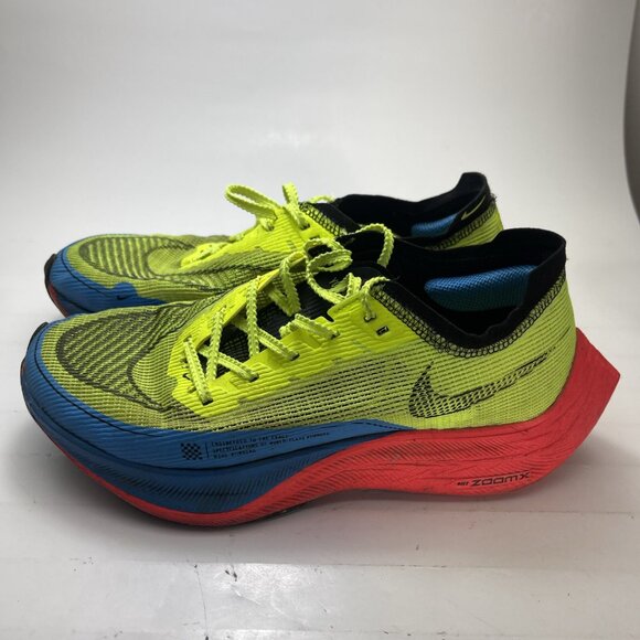 Men's Size 7 US- Nike ZoomX Vaporfly Next% 2 Volt  DV3030-700 Running shoes - Picture 4 of 14